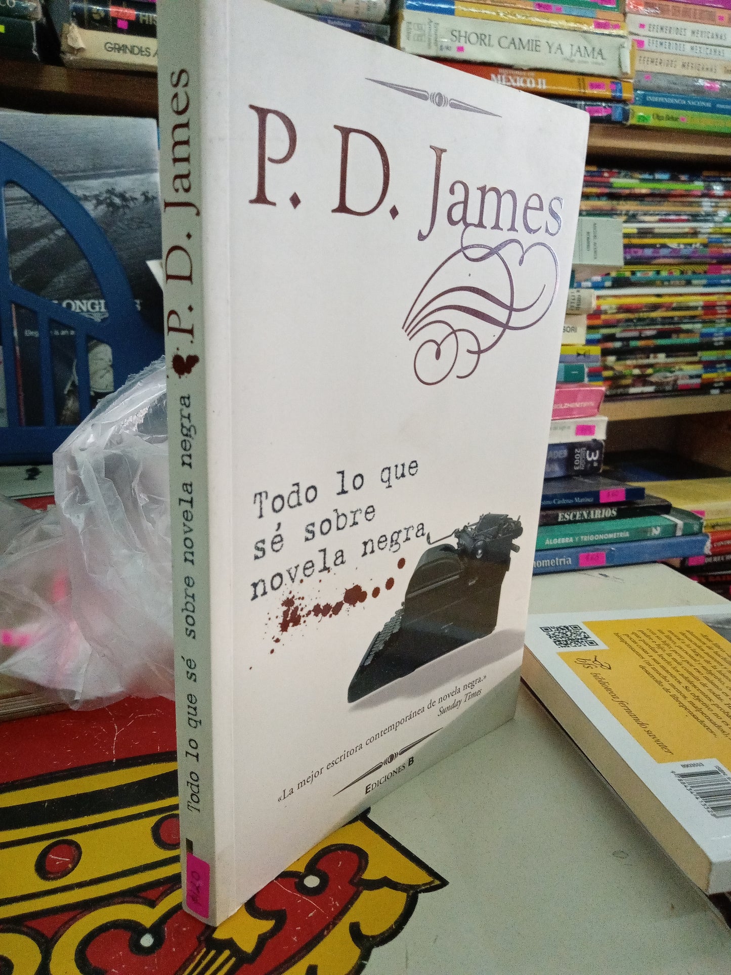 TODO LO QUE SE SOBRE NOVELA NEGRA POR P D JAMES USADO NOVELAS LITERARIO 207