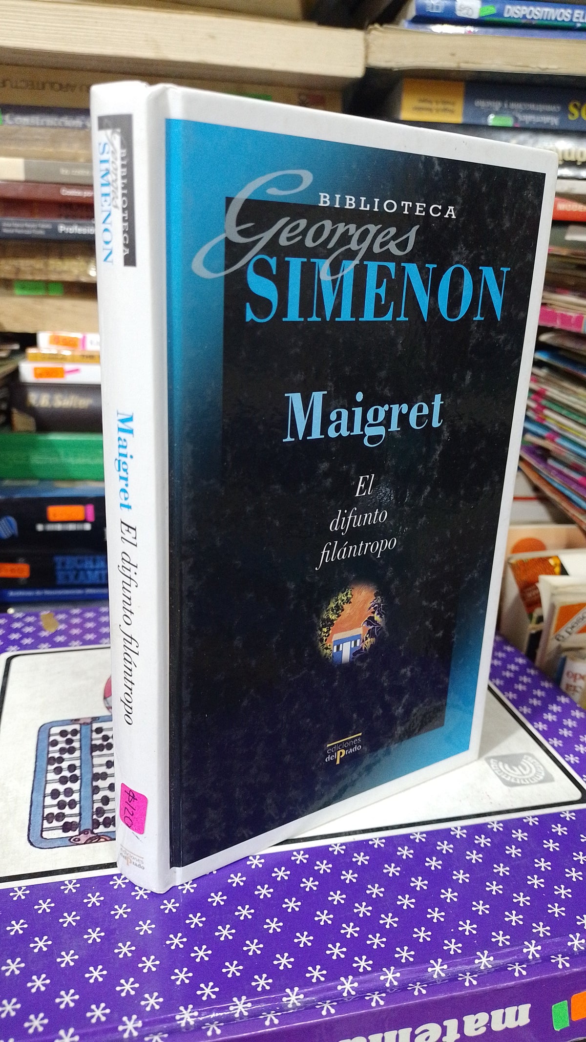 MAIGRET EL DIFUNTO FILANTROPOAD POR GEORGES SIMENON USADO NOVELA JUAREZ 515