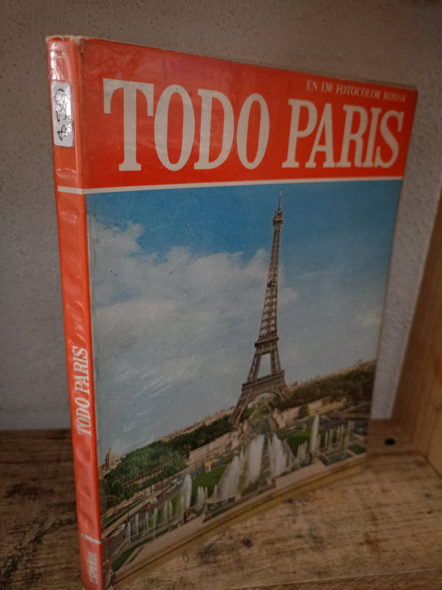 TODO PARÍS EN 130 FOTOCOLORS POR GIOVANNA MAGI USADO HISTORIA LITERARIO 305