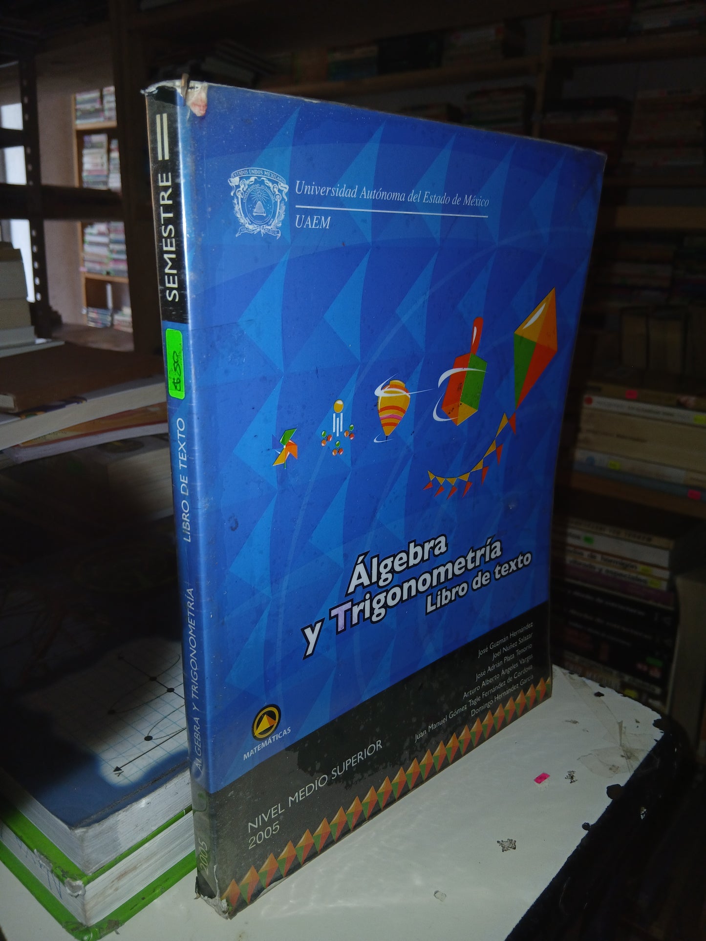 ÁLGEBRA Y TRIGONOMETRÍA (VARIOS AUTORES) USADO ÁLGEBRA LITERARIO 207