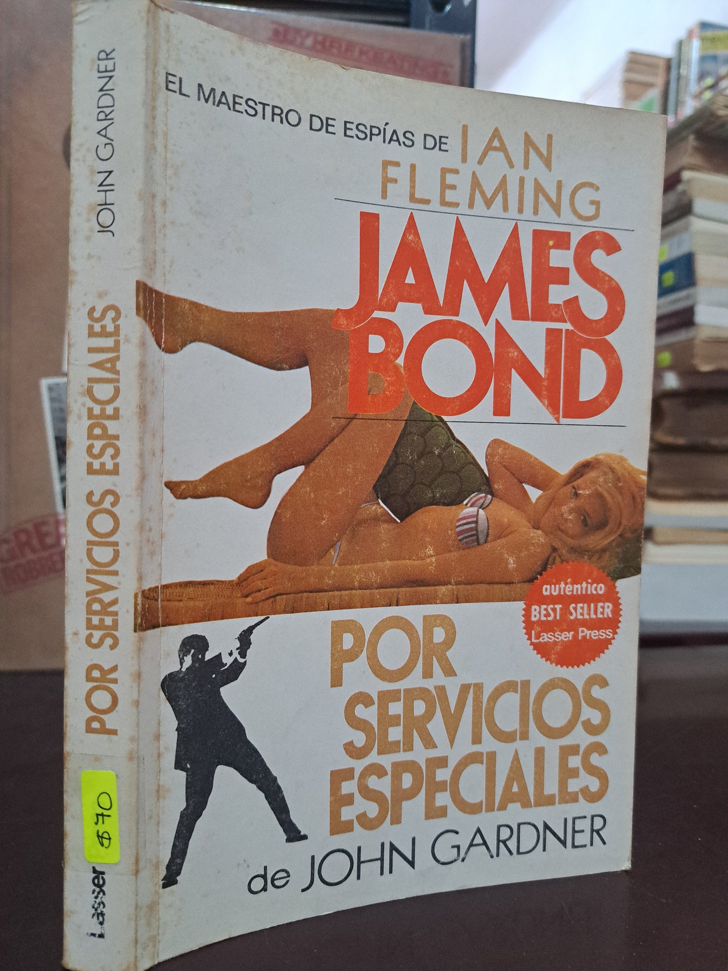 POR SERVICIOS ESPECIALES JOHN GARDNER USADO NOVELA LITERARIO 305