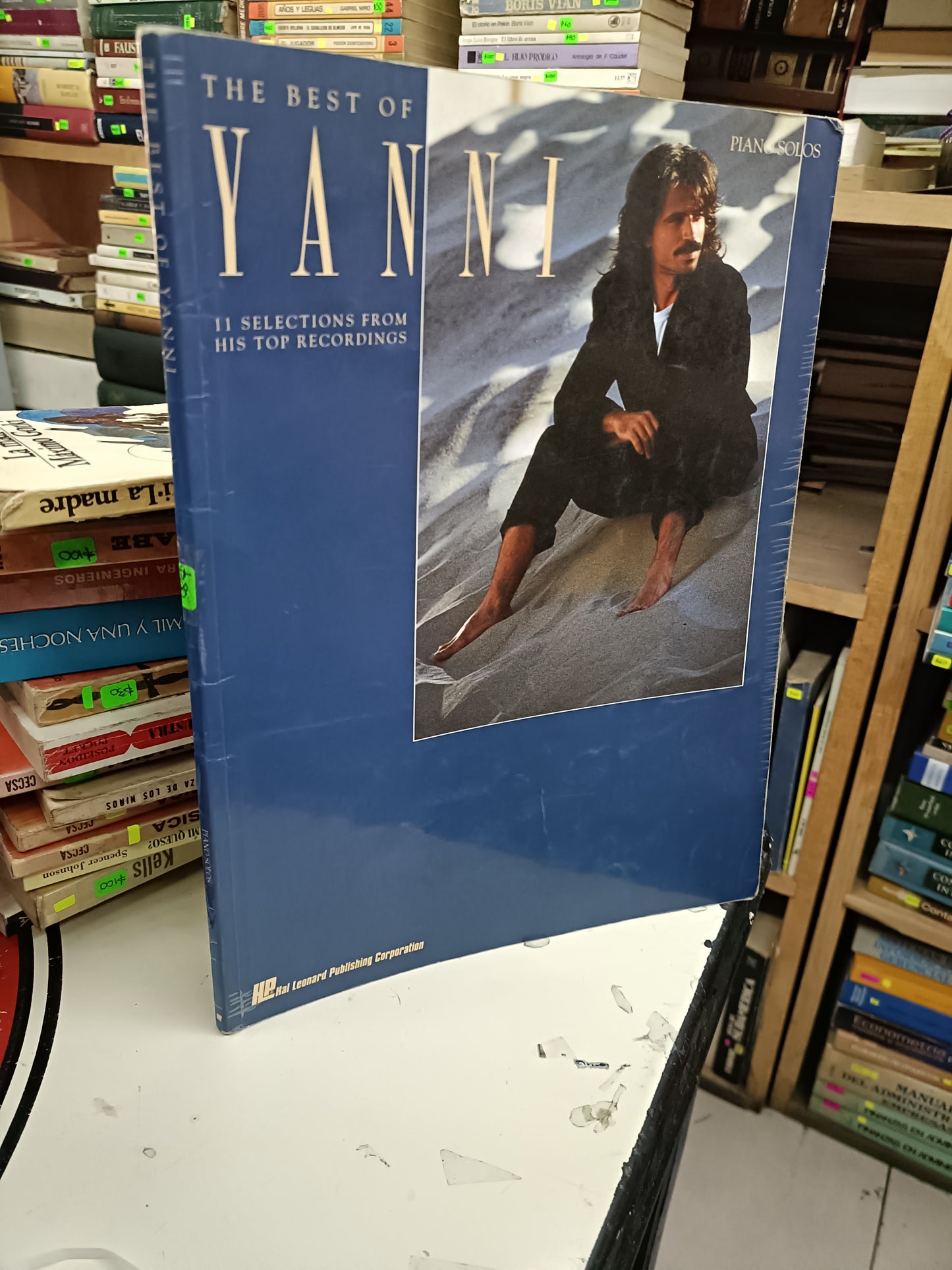 THE BEST OF YANNI PIANO SOLOS USADO ARTE LITERARIO 207