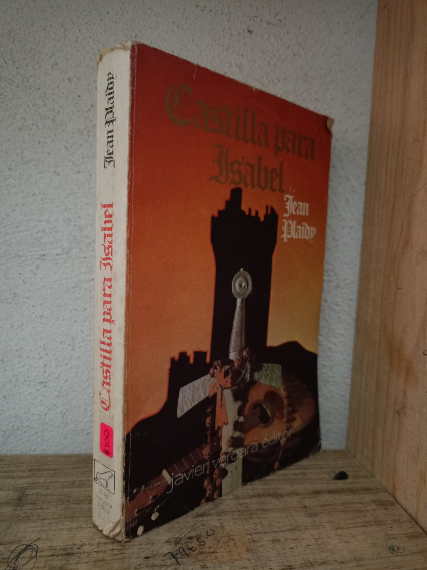 CASTILLA PARA ISABEL POR JUAN PLADY USADO NOVELA LITERARIO 305