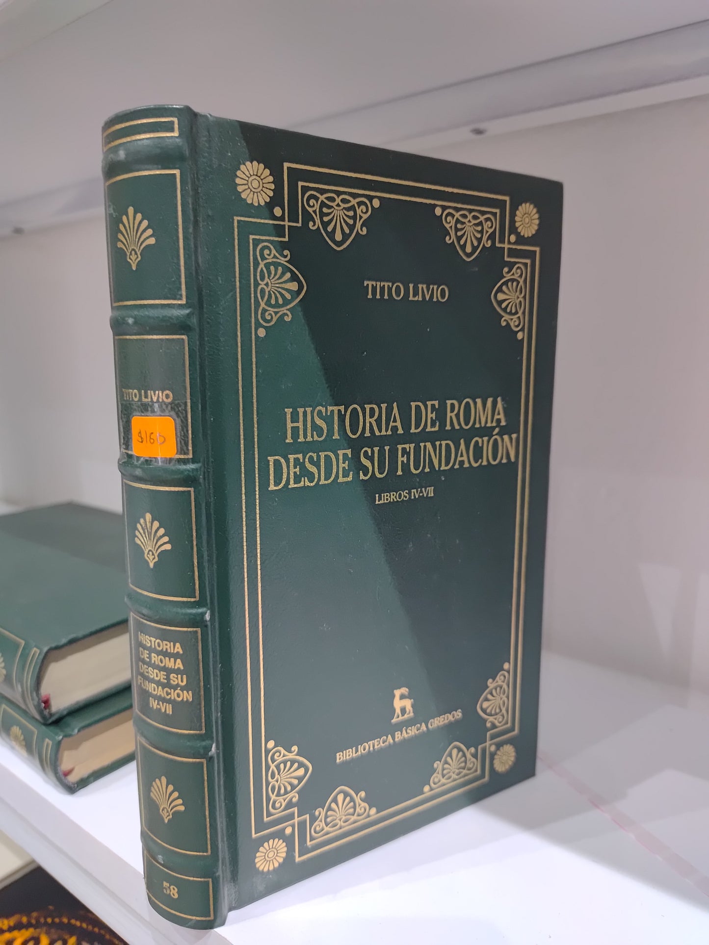 HISTORIA DE ROMA DESDE SU FUNDACION 4-7 POR TITO LIVIO USADO HISTORIA JUAREZ 515