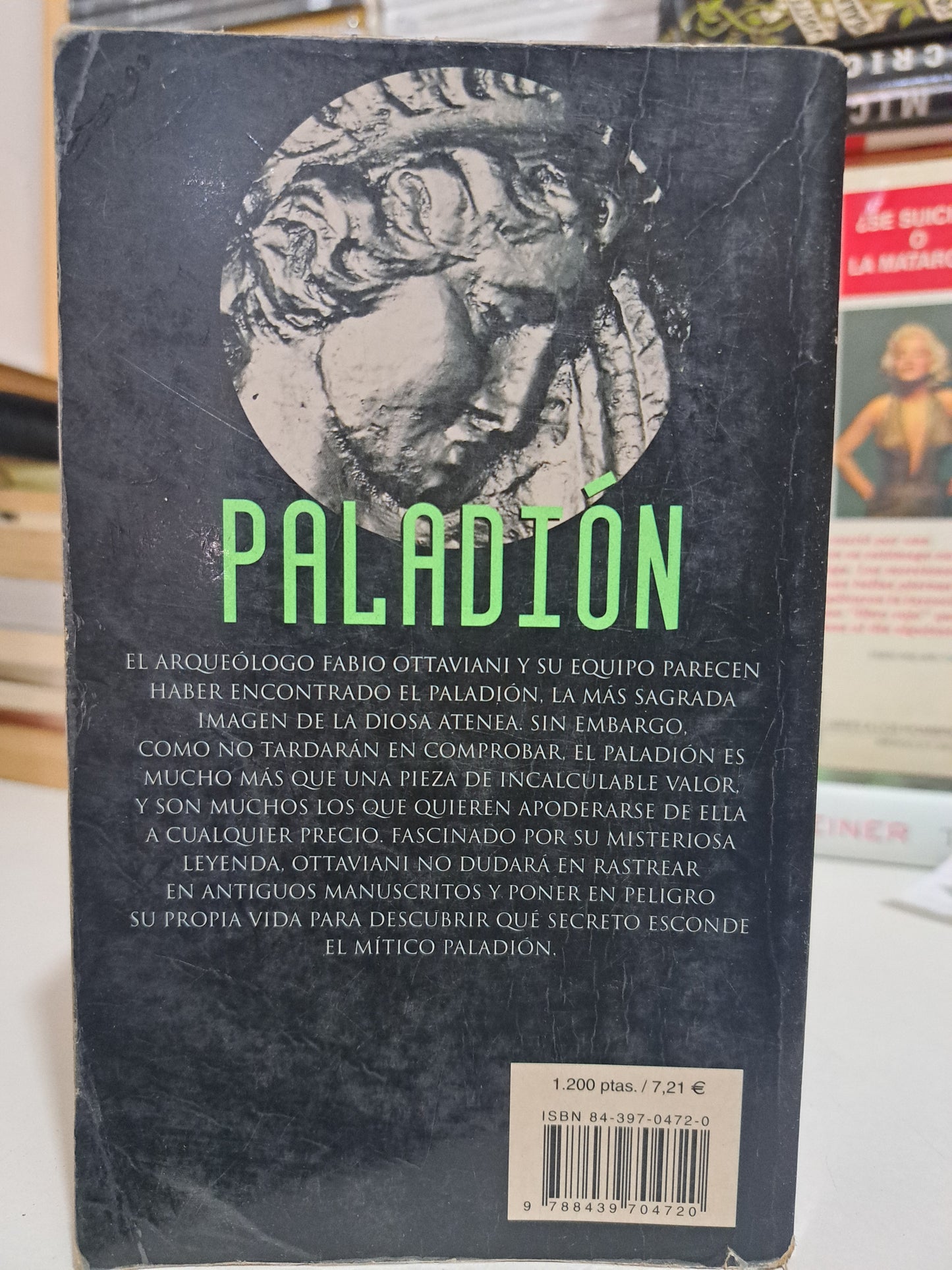 PALADIÓN VALERIO MASSIMO MANFREDI USADO NOVELA JUÁREZ