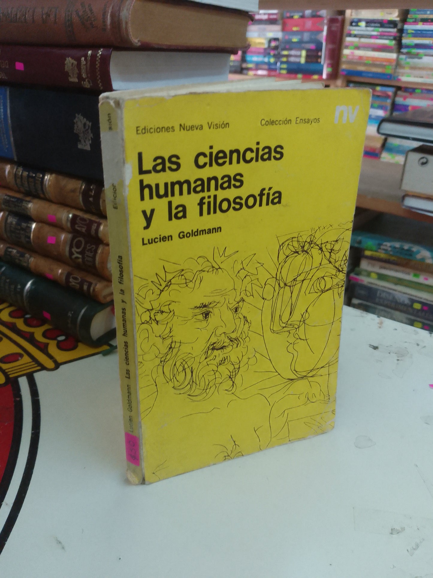 LAS CIENCIAS HUMANAS Y LA FILOSOFÍA POR LUCIEN GOLDMANN USADO SOCIOLOGÍA LITERARIO 207