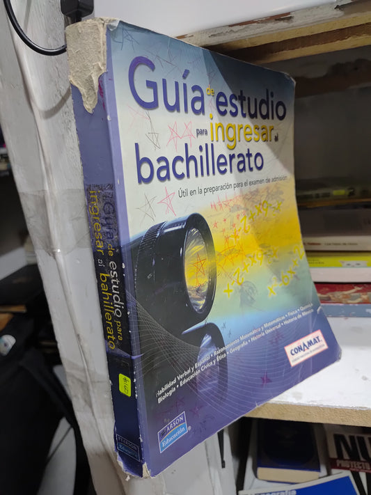 GUIA DE ESTUDIO PARA INGRESAR AL BACHILLERATO POR EDITORIAL PEARSON USADO EDUCACION JUAREZ