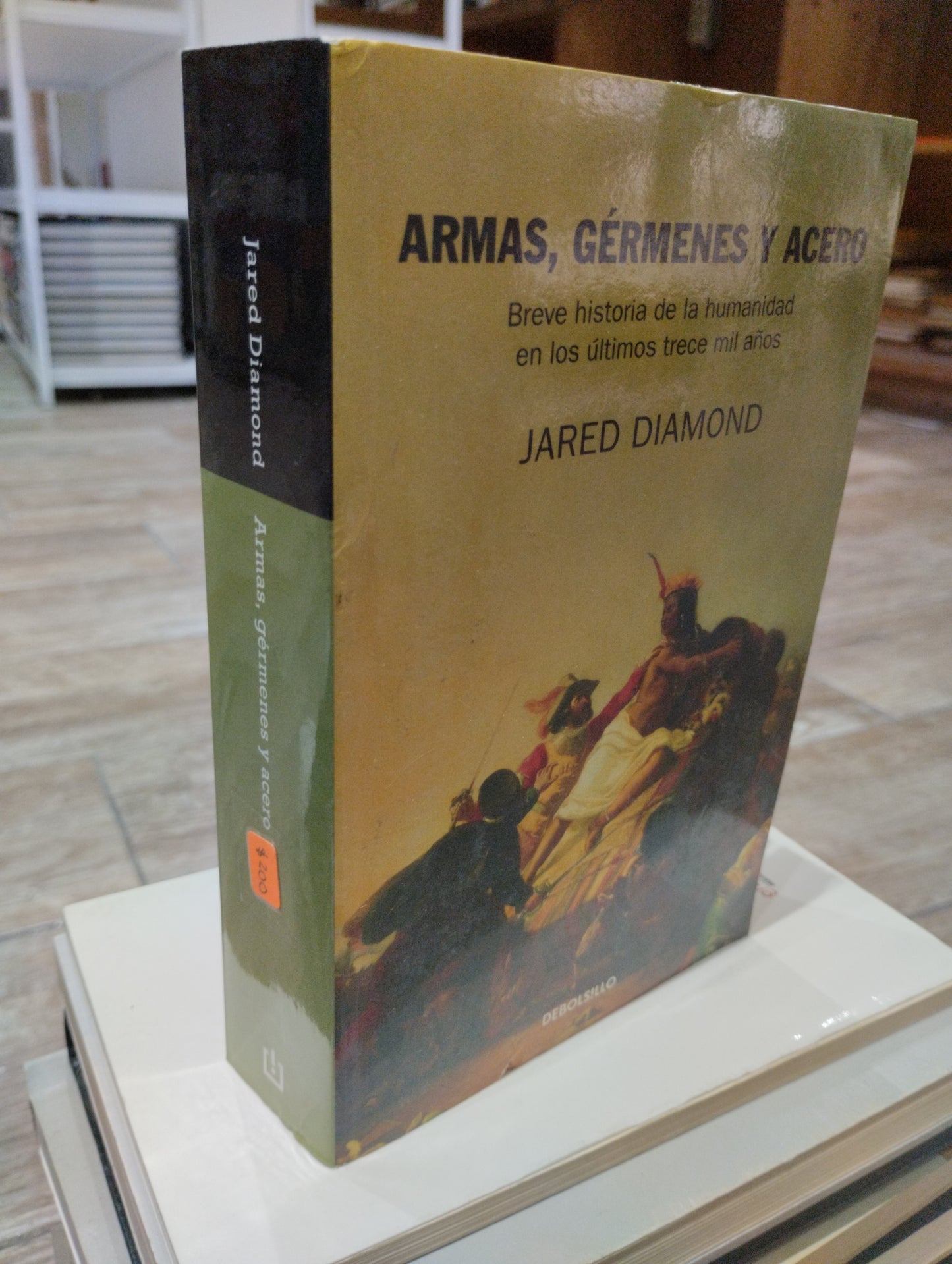 ARMAS GERMENES Y ACERO POR JARED DIAMOND USADO HISTORIA JUAREZ 515