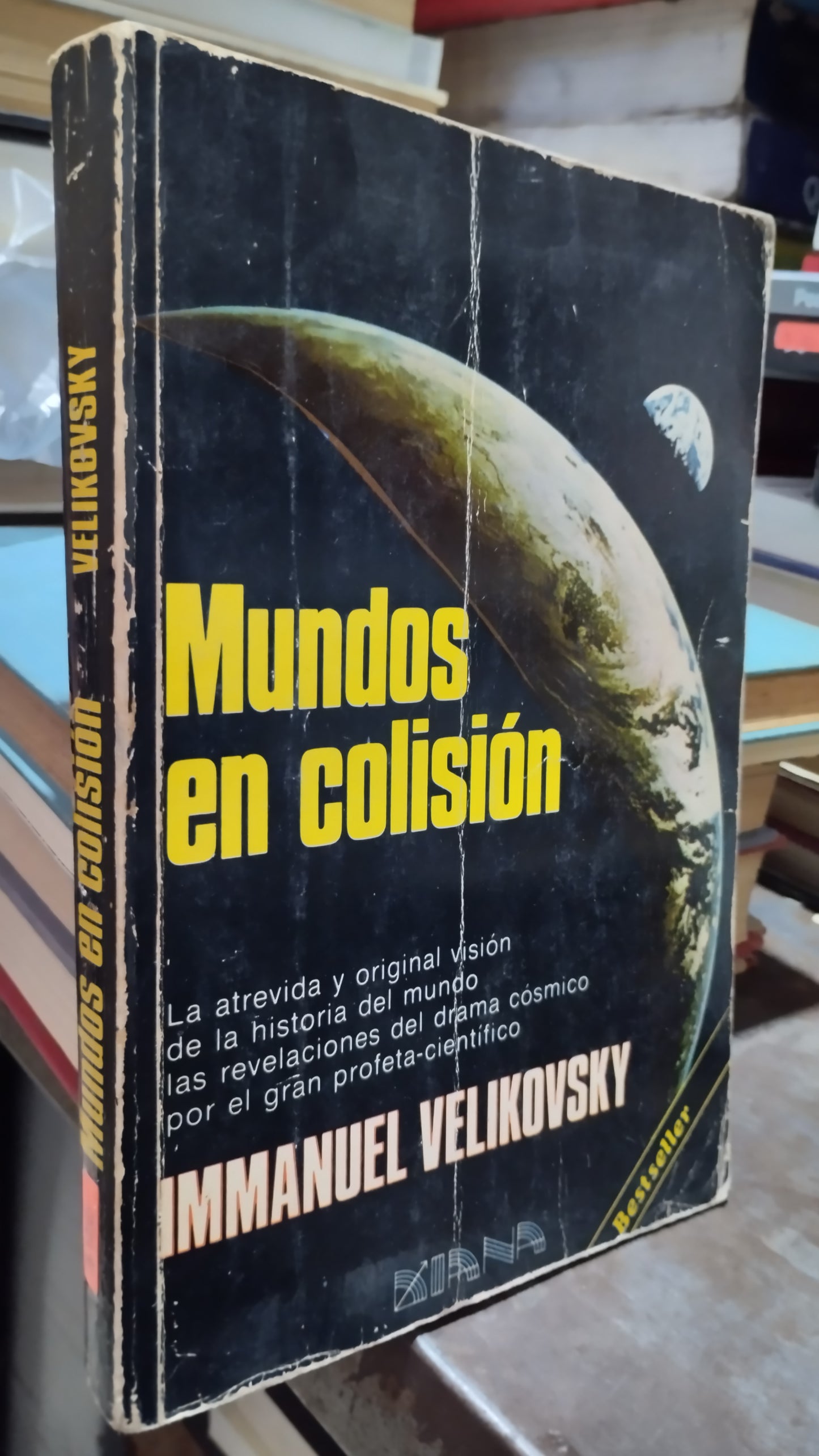 MUNDOS EN COLISION POR IMMANUEL VELIKOVSKY LIBRO USADO HISTORIA ALDAMA