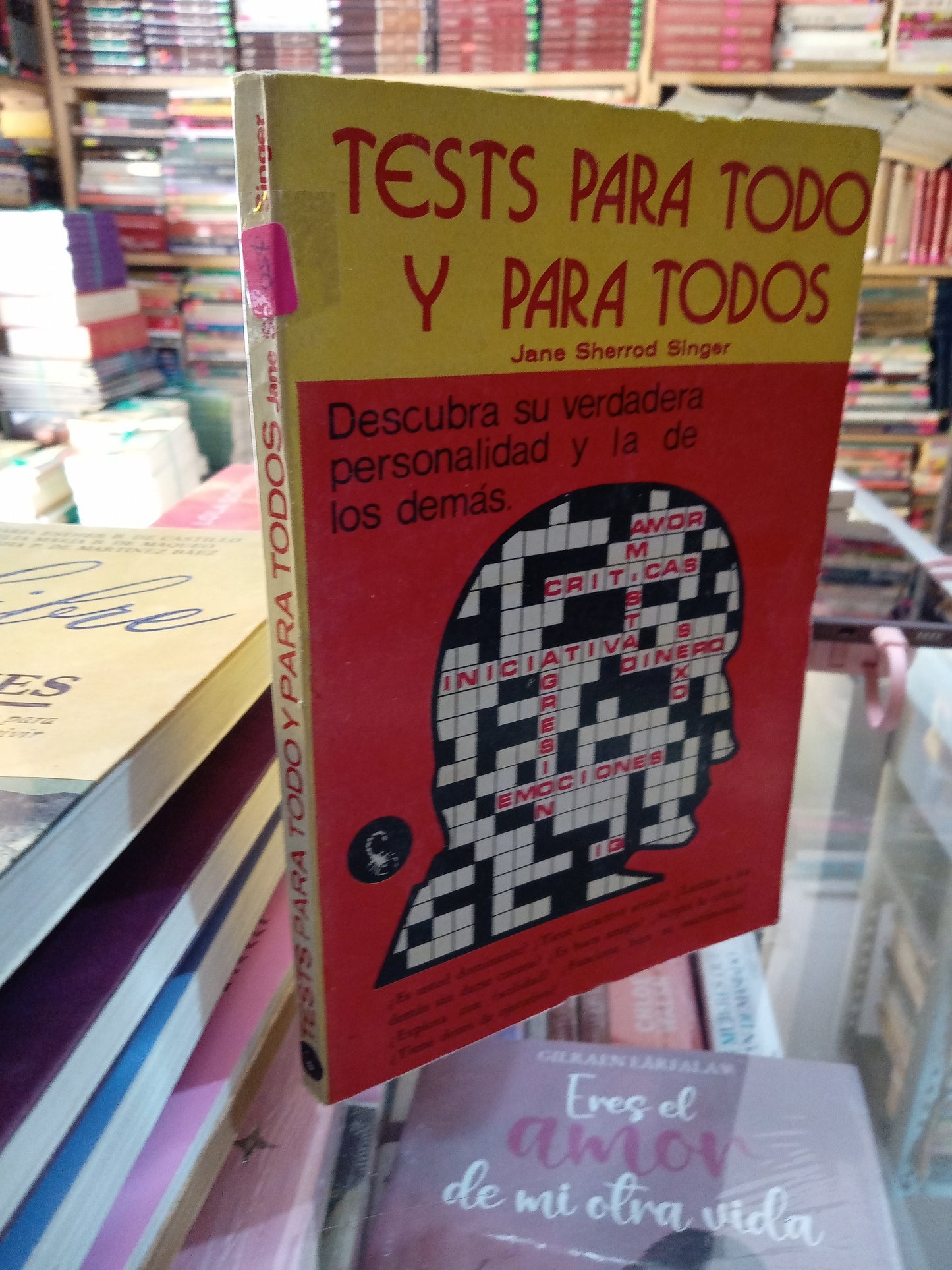 TEST PARA TODO Y PARA TODOS PIR JANE SHERROD SINGER USADO SUPERACION PERSONAL JUÁREZ