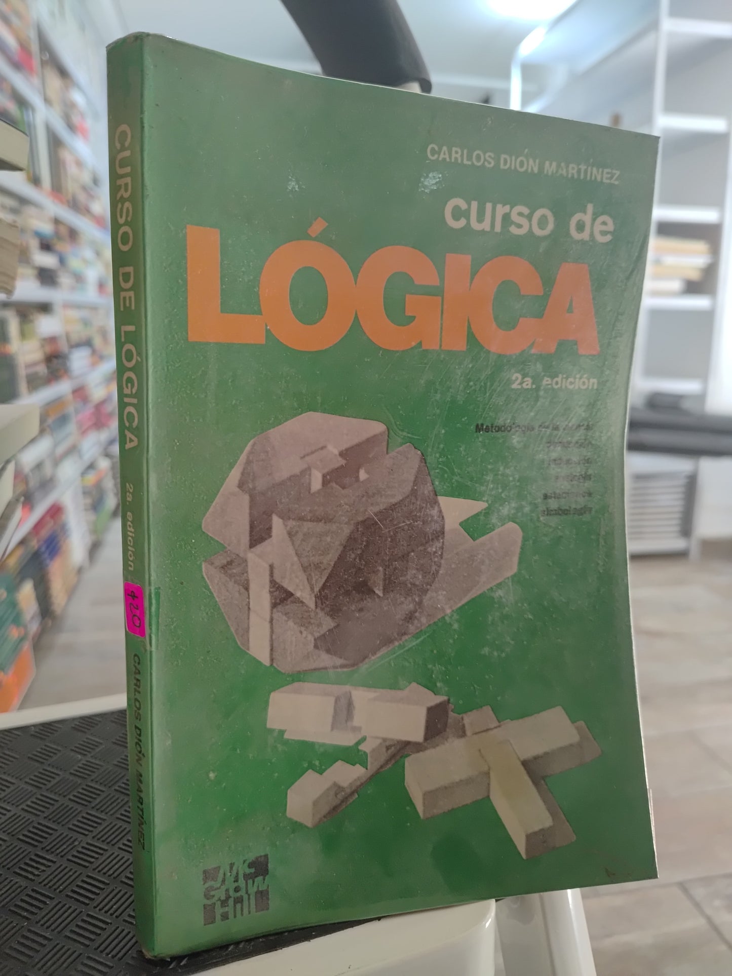 CURSO DE LOGICA POR CARLOS MARTINEZ USADO SOCIOLOGIA JUAREZ 515