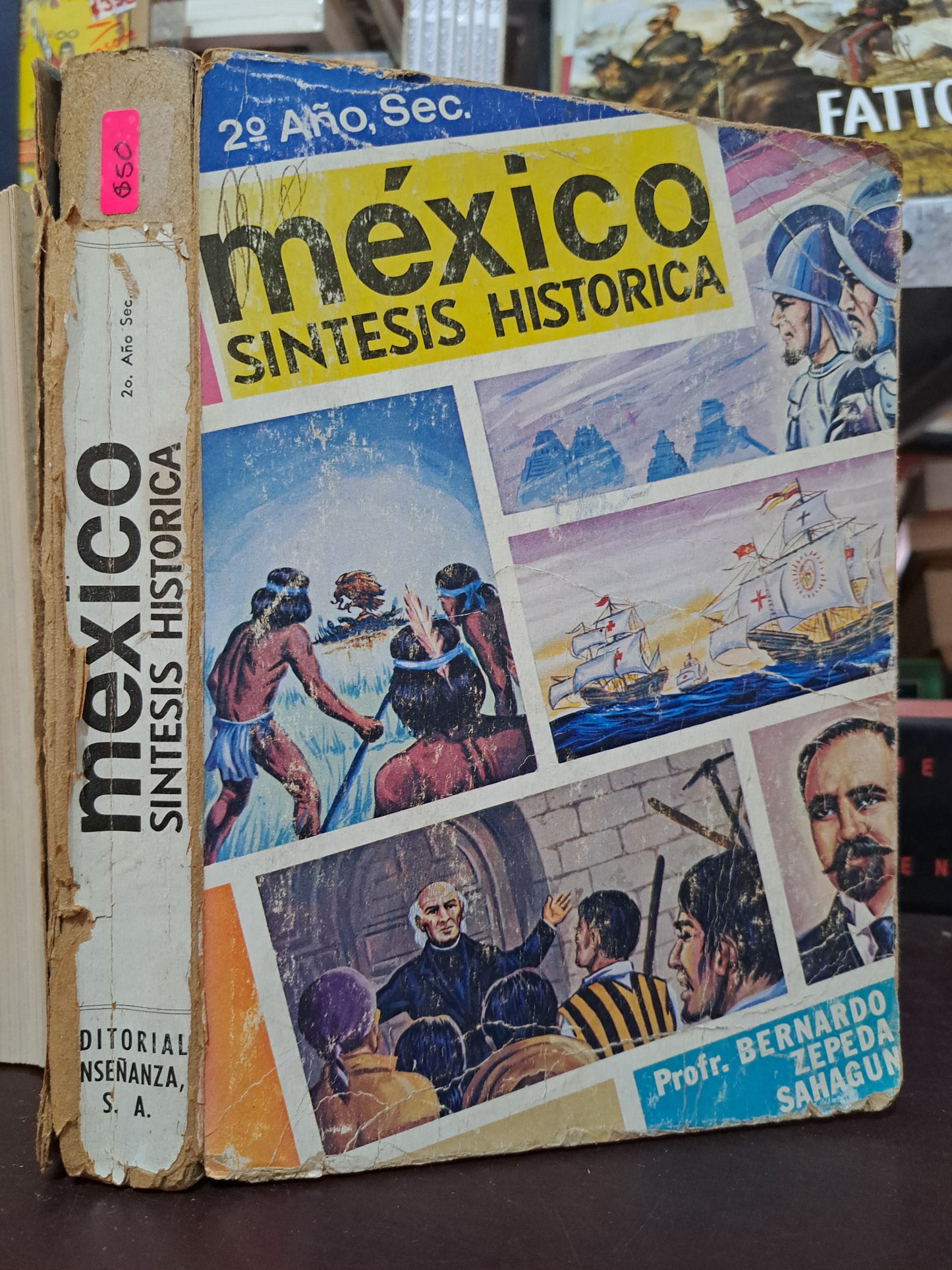 MÉXICO SINTESIS HISTORICA BERNANRDO ZEPEDA SAHAGUN USADO HISTORIA LITERARIO 305