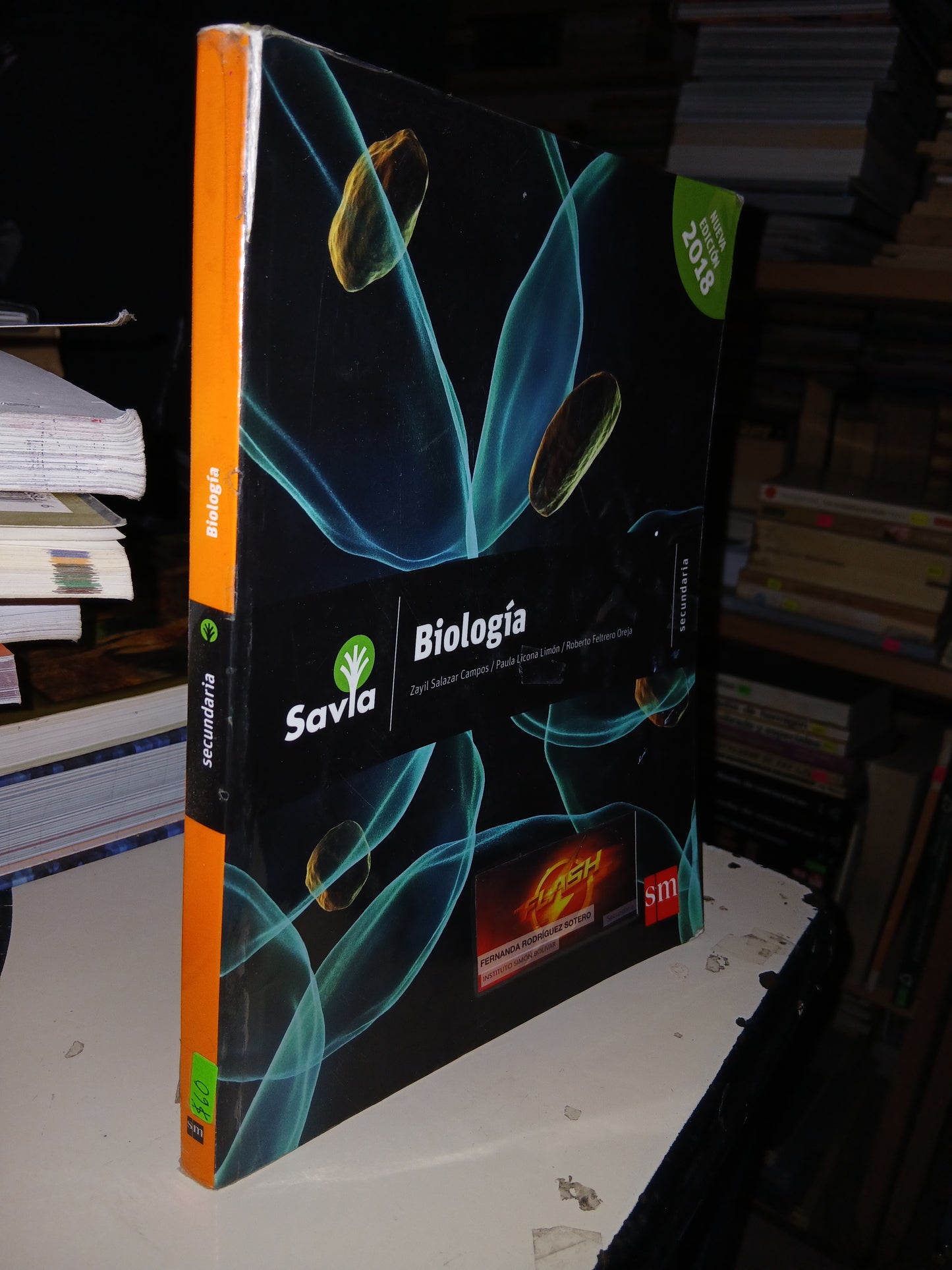 BIOLOGÍA SECUNDARIA POR CAMPOS, LIMÓN Y OREJA USADO BIOLOGÍA LITERARIO 207