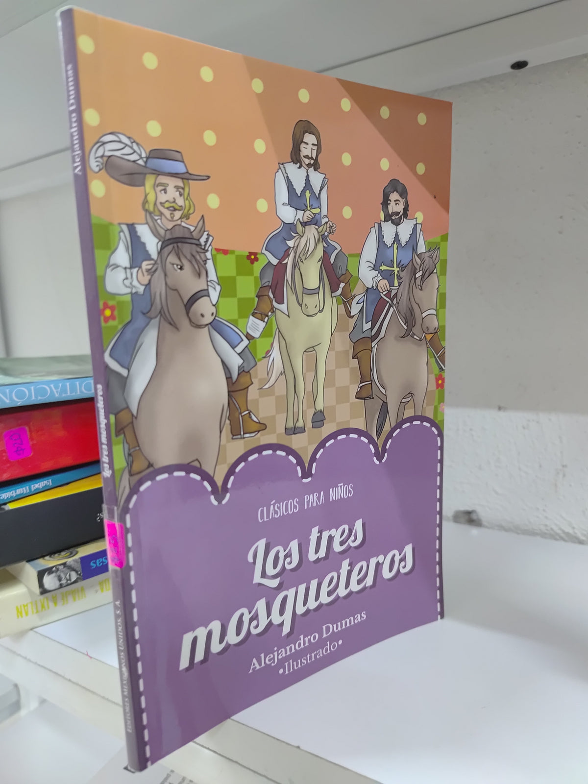 LOS TRES MOSQUETEROS POR ALEJANDRO DUMAS USADO INFANTILES JUAREZ 515
