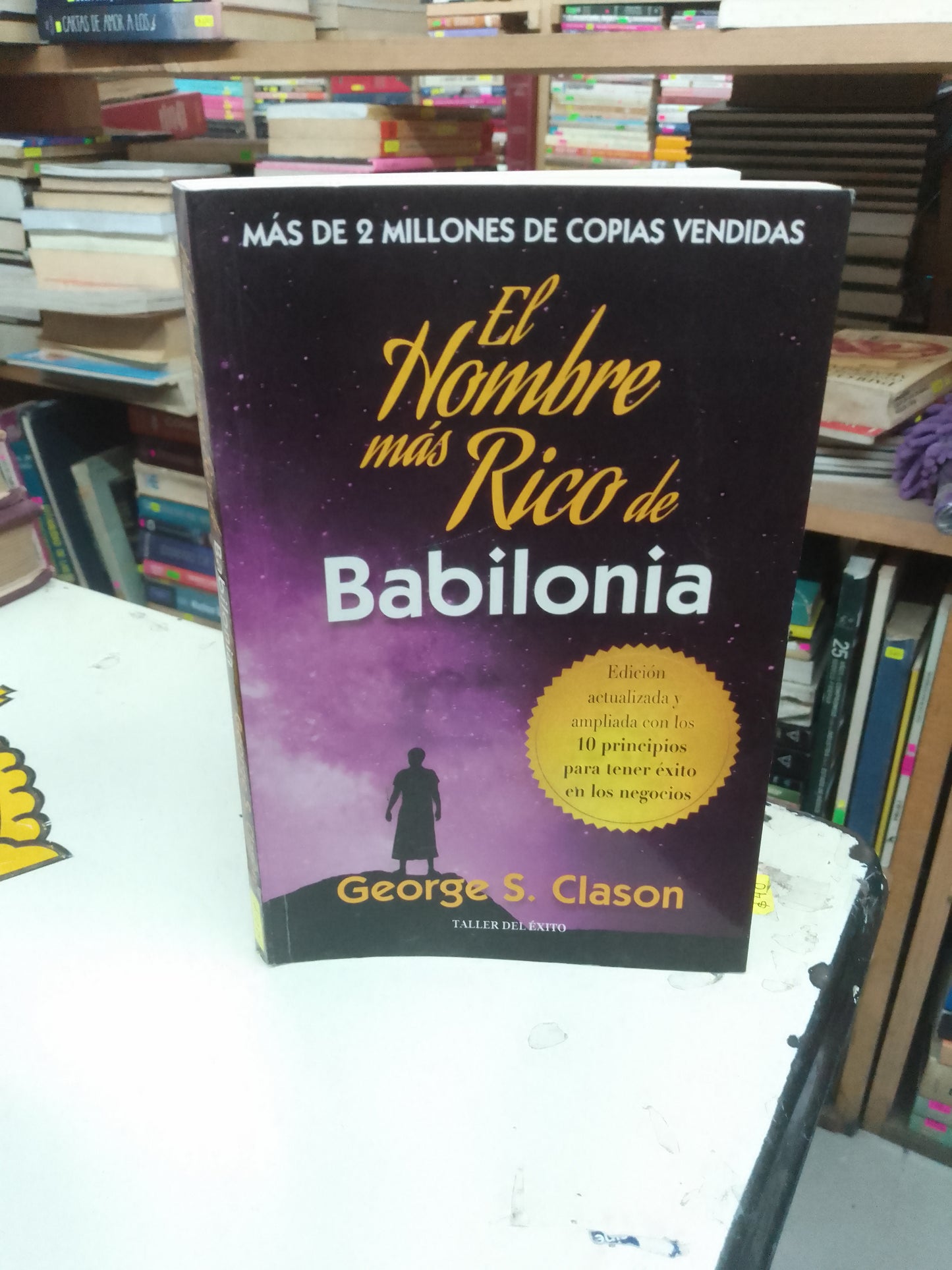 EL HOMBRE MÁS RICO DE BABILONIA POR GEORGE S. CLASON USADO SUPERACIÓN PERSONAL LITERARIO 207