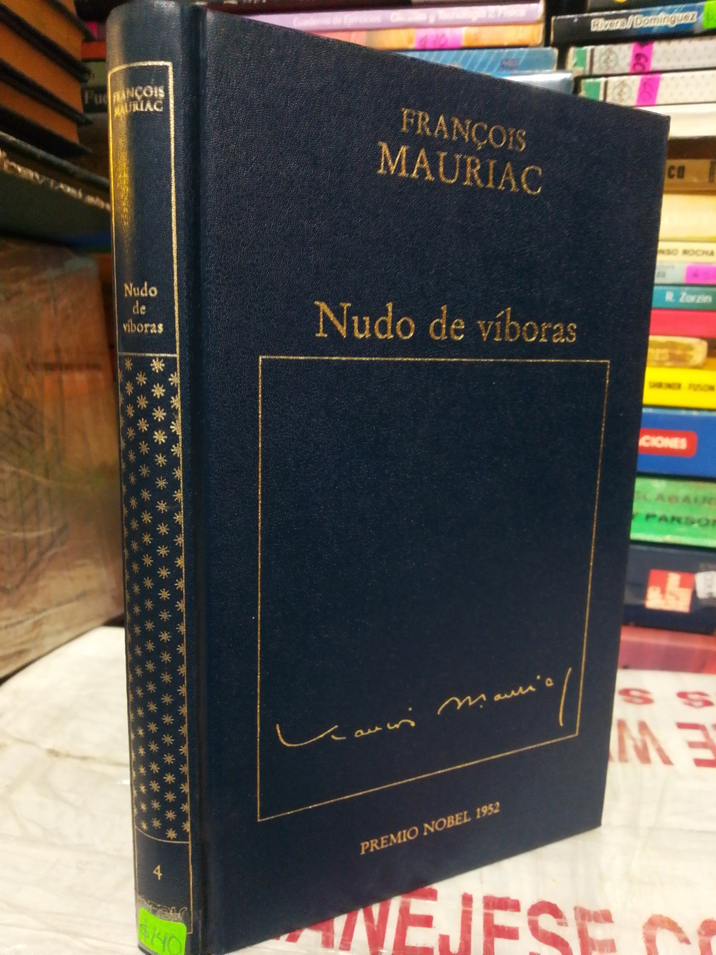 NUDO DE VIBORAS #4 POR FRANCOIS MAURIAC USADO NOVELA JUÁREZ