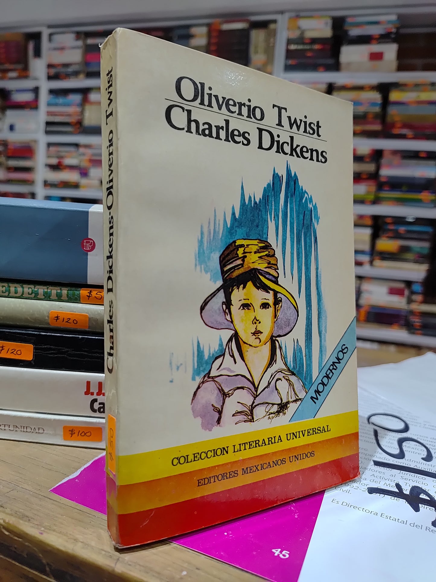 OLVERIO TWIST POR CHARLES DICKENS USADO NOVELAS JUAREZ 515