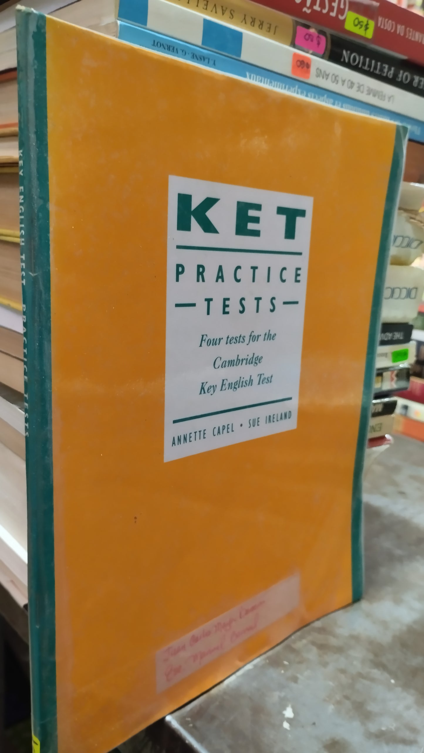 KET PRACTICE TESTS POR ANNETTE CAPEL LIBRO USADO IDIOMAS ALDAMA