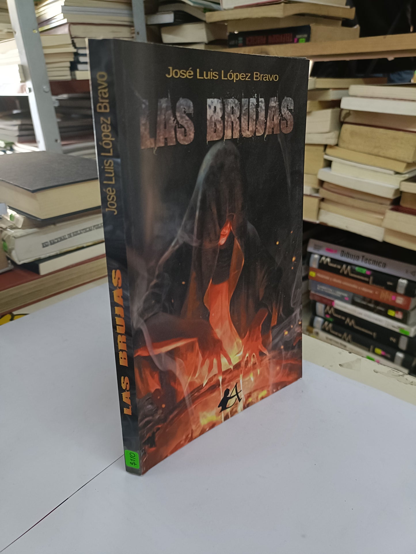 LAS BRUJAS POR JOSE LUIS LOPEZ BRAVO USADO NOVELA LITERARIO 207