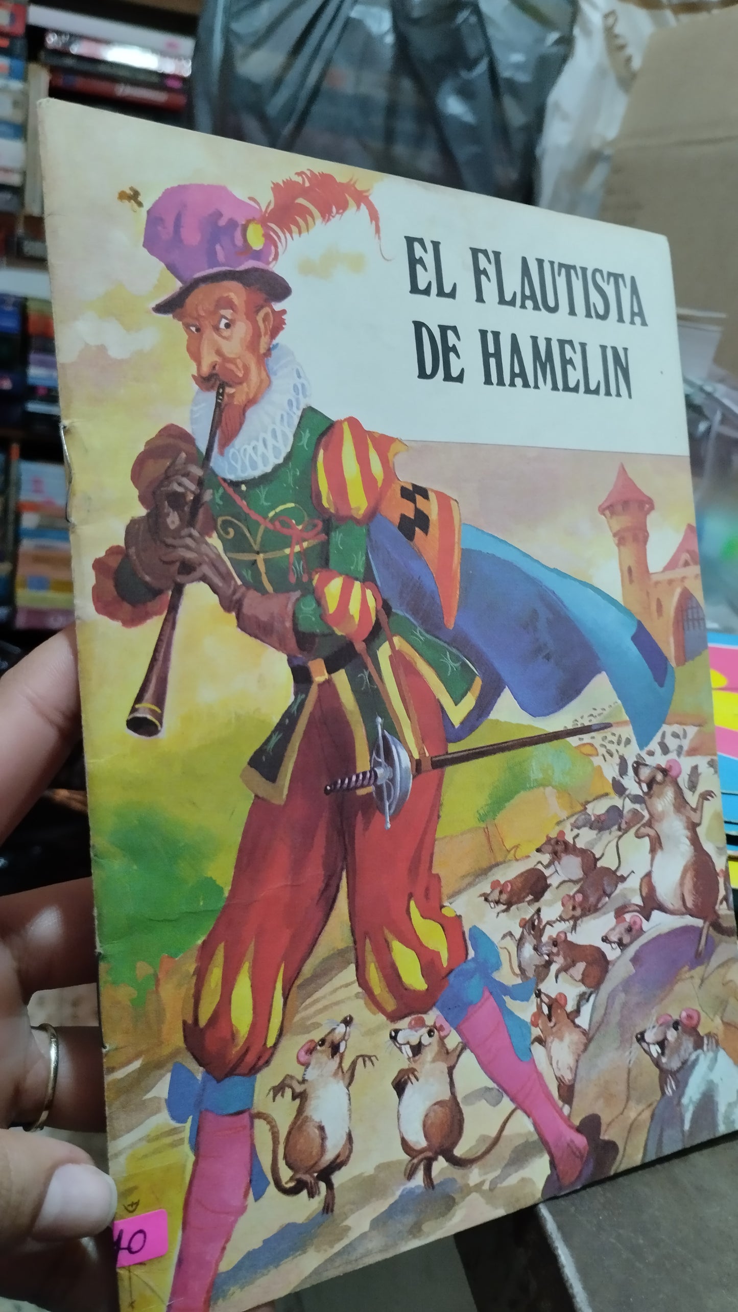 EL FLAUTISTA DE HANLON POR EDITORIAL LUZARRA LIBRO USADO INFANTIL ALDAMA