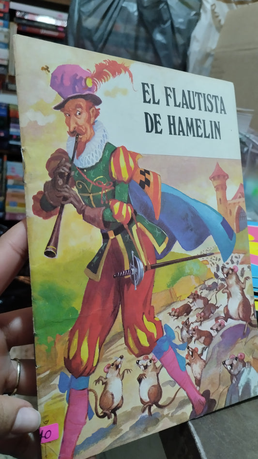 EL FLAUTISTA DE HANLON POR EDITORIAL LUZARRA LIBRO USADO INFANTIL ALDAMA