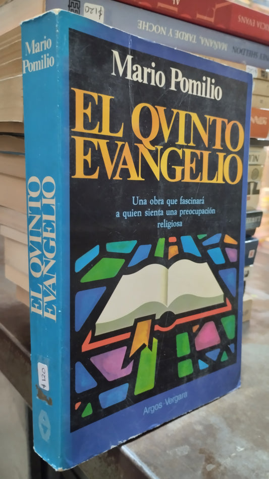 EL QUINTO EVANGELIO POR MARIO POMILIO LIBRO USADO NOVELAS ALDAMA