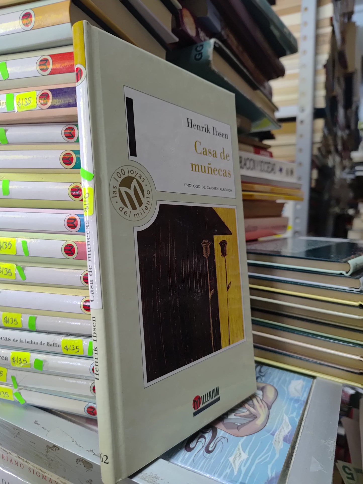 CASA DE MUÑECAS POR HENRIK IBSEN USADO NOVELAS JUAREZ 515