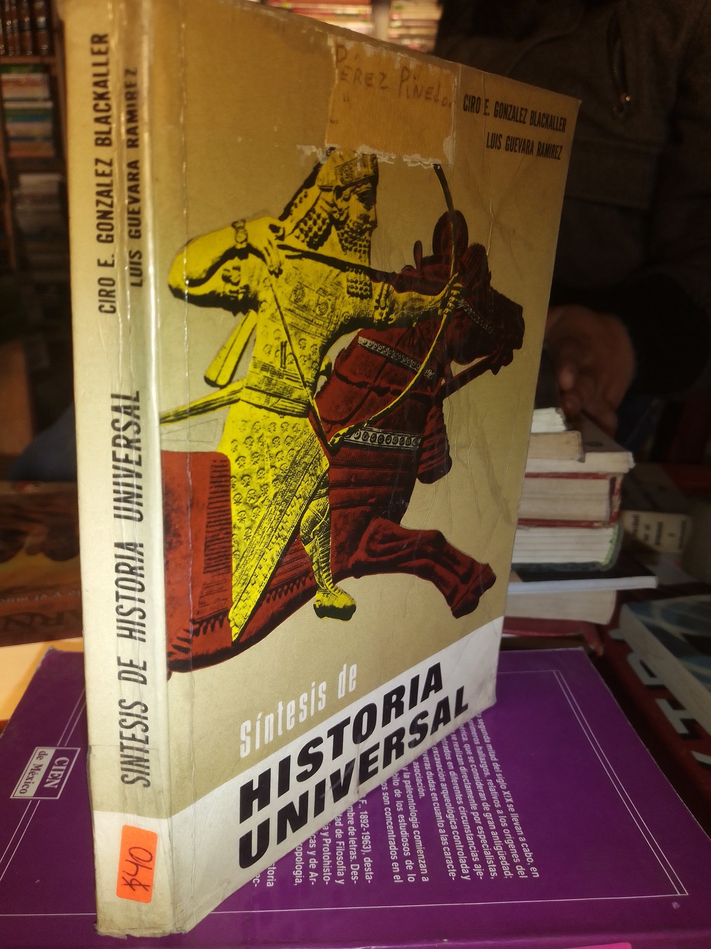 SINTESIS DE HISTORIA UNIVERSAL POR AUTORES VARIOS USADO HISTORIA LITERARIO 207