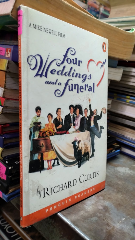 FOUR WEDDINGS AND A FUNERAL POR RICHARD CURTIS LIBRO USADO IDIOMAS ALDAMA