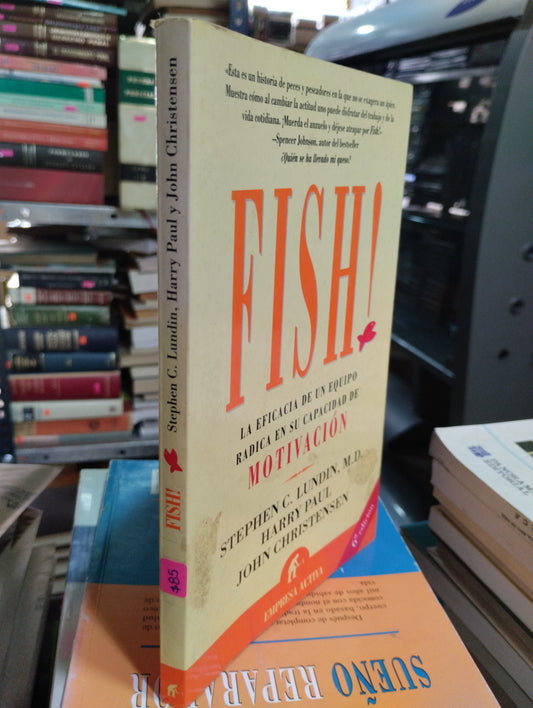 FISH POR STEPHEN C LUNDIN USADO SUPERACIÓN PERSONAL ALDAMA