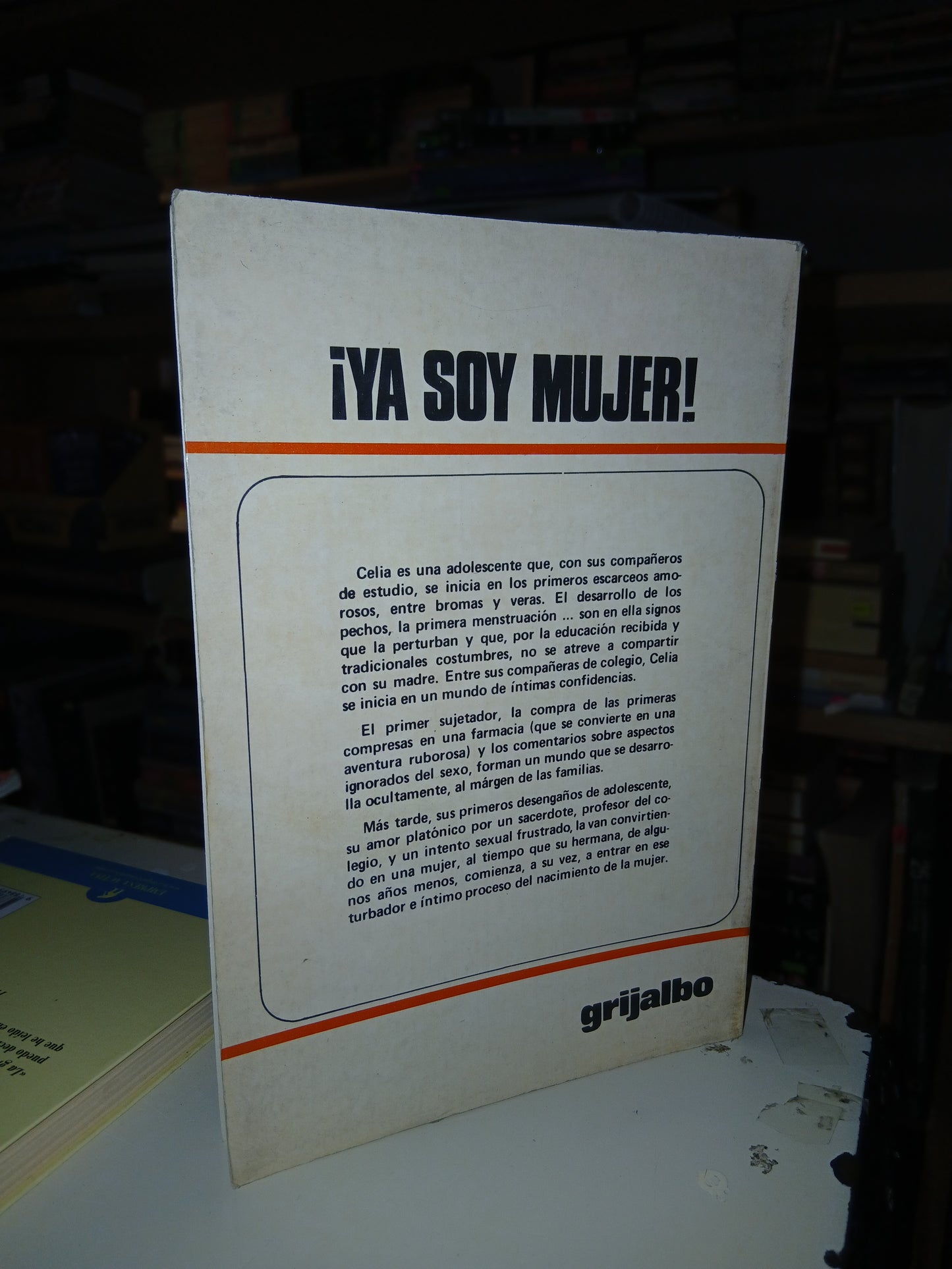 ¡YA SOY MUJER! POR MANUEL SUMMERS USADO SUPERACIÓN PERSONAL LITERARIO 207