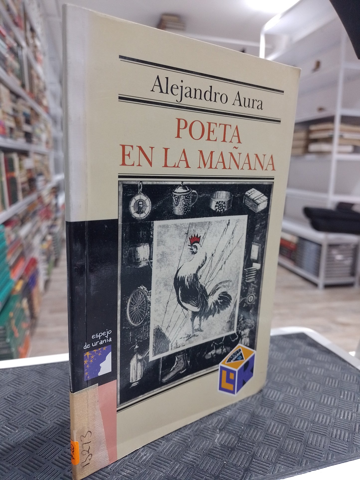 POETA EN LA MAÑANA POR ALEJANDRO AURA USADO POESIA JUAREZ 515