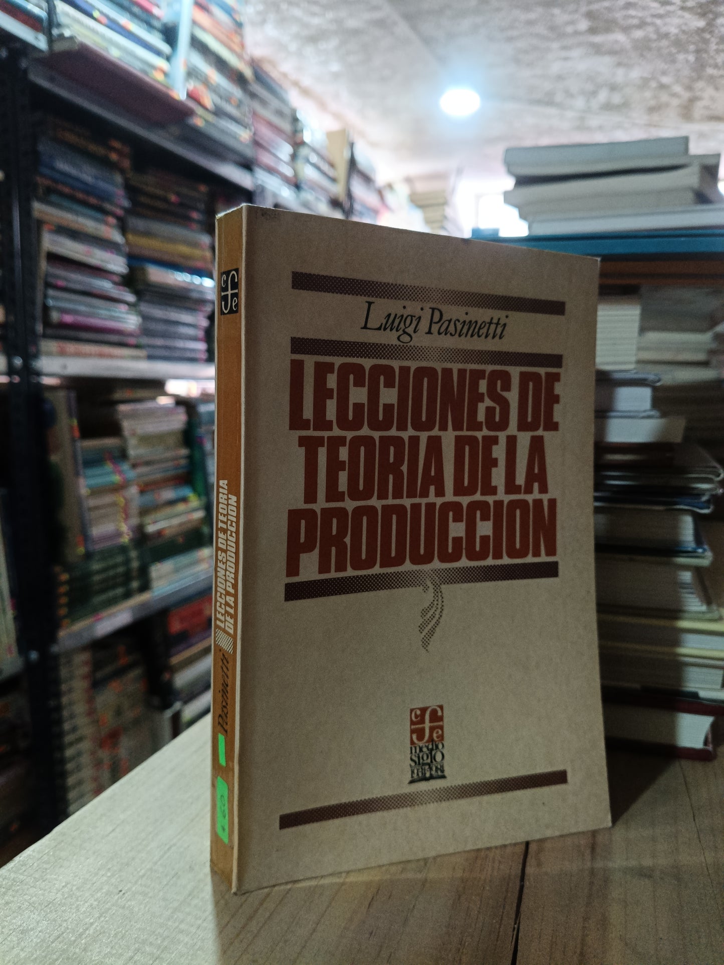 LECCIONES DE TEORIA DE LA PRODUCCION POR LUIGI PASINETTI USADO ADMINISTRACION ALDAMA