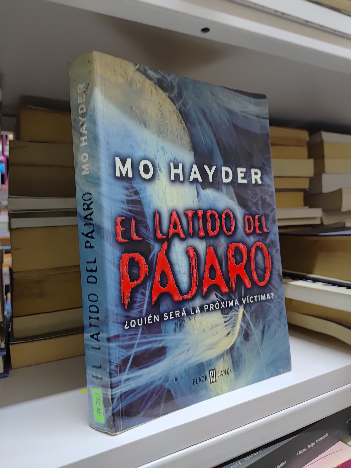 EL LATIDO DEL PAJARO POR MO HAYDER USADO NOVELAS JUAREZ 515