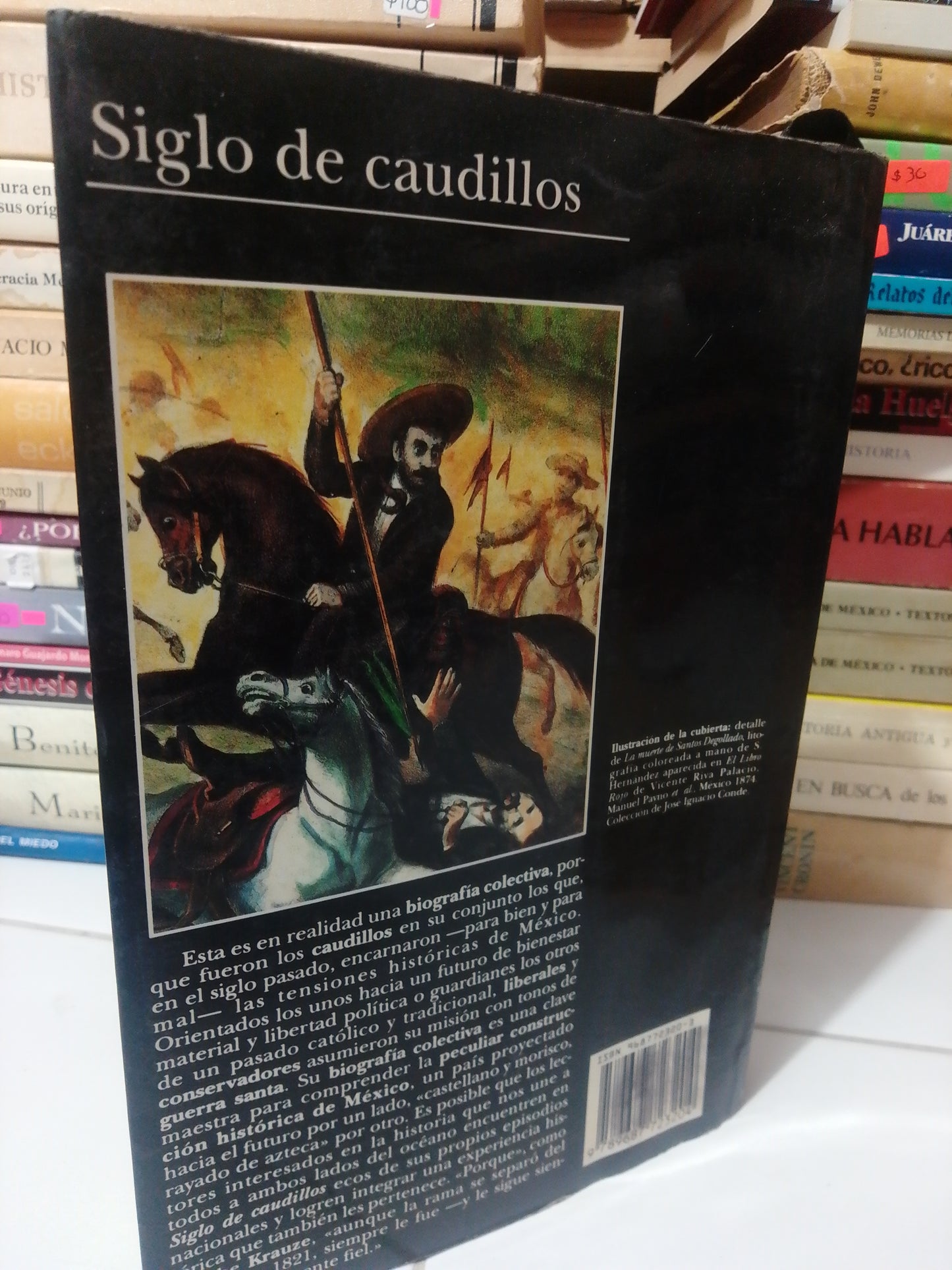 SIGLO DE CAUDILLOS POR ENTIQUE KRAUZE USADO HISTORIA JUAREZ