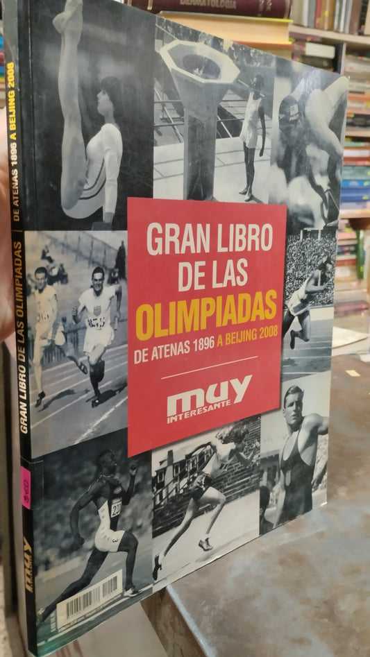 GRAN LIBRO DE LAS OLIMPIADAS DE ATENAS 1896 A BEIJING 2008 LIBRO USADO MUSICA ALDAMA