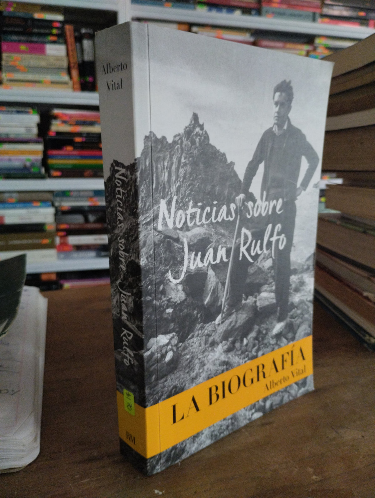 NOTICIAS SOBRE JUAN RULFO LA BIOGRAFIA POR ALBERTO VITAL USADO NOVELAS JUAREZ 515