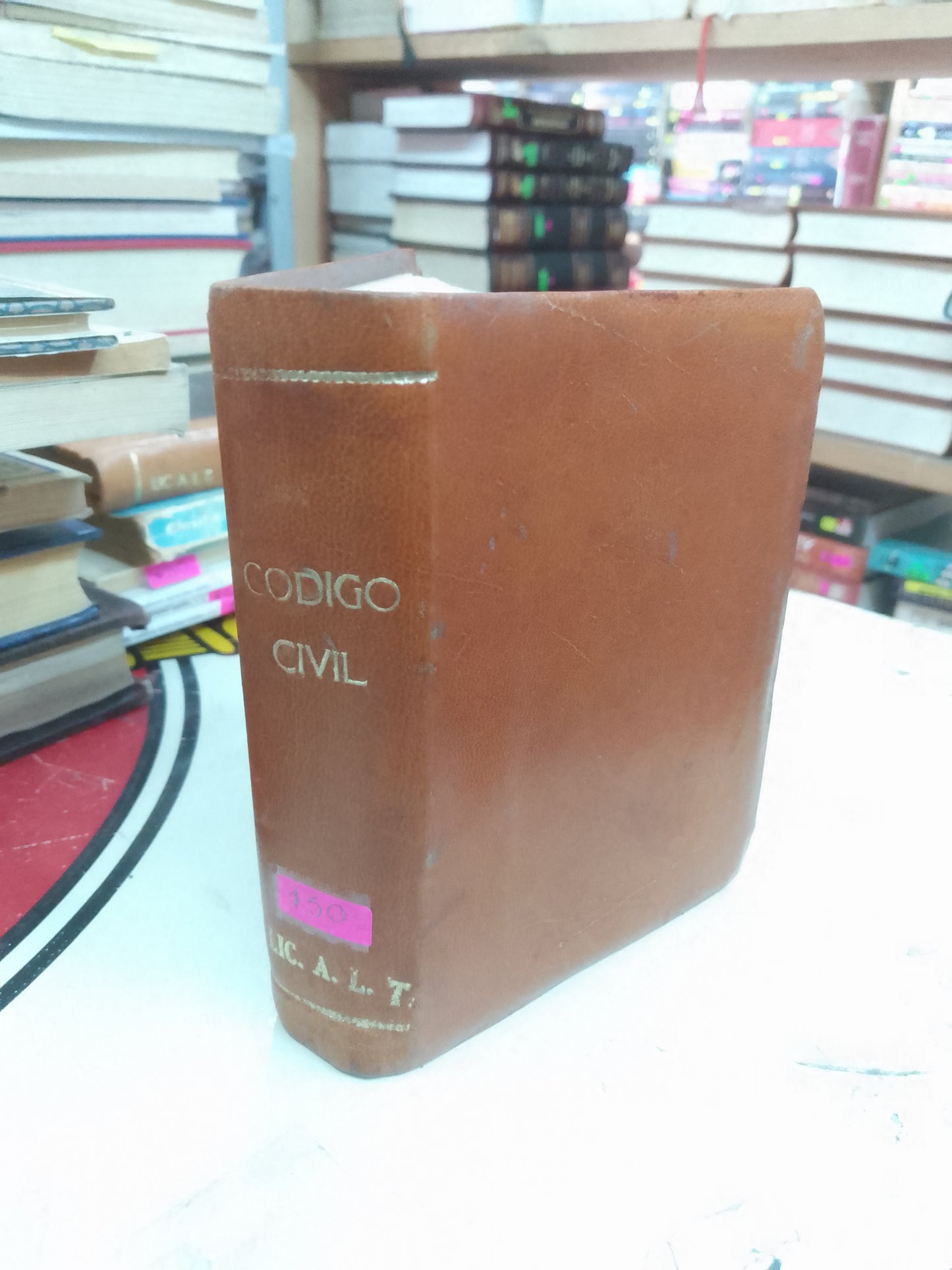 CÓDIGO CIVIL USADO DERECHO LITERARIO 207