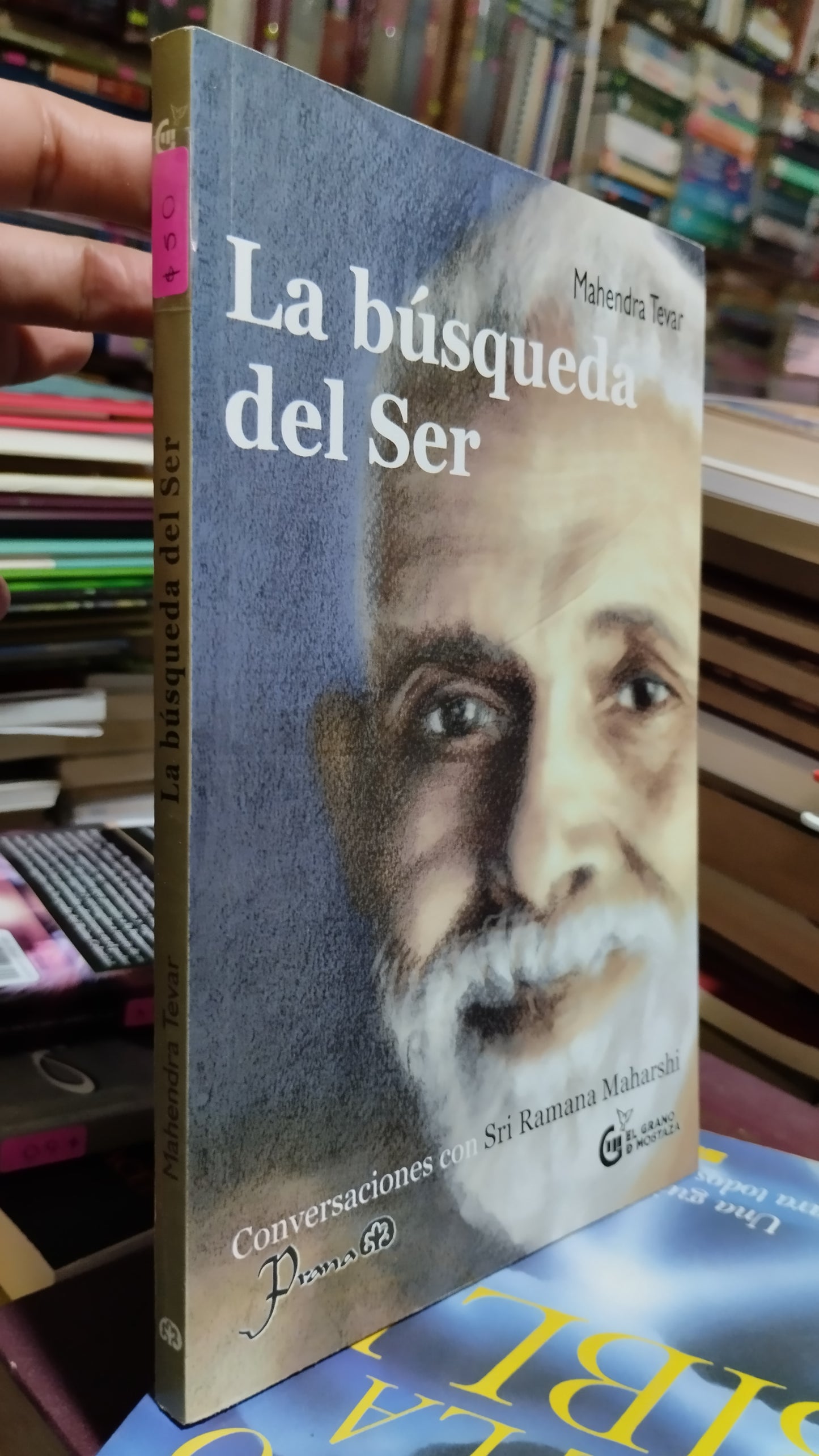 LA BUSQUEDA DEL SER POR MEHENDRA TEVAR LIBRO USADO SUPERACION PERSONAL ALDAMA