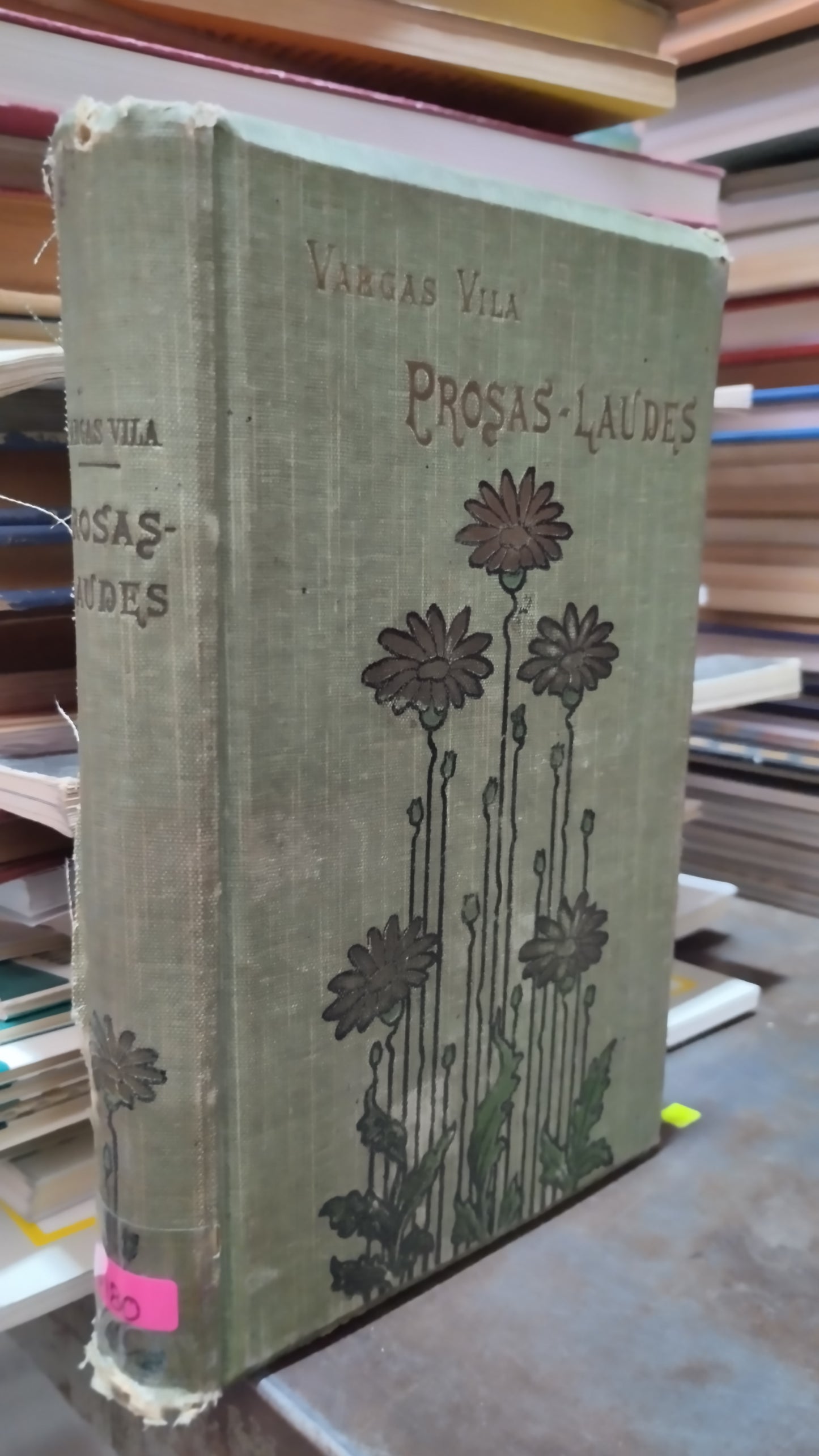 PROSAS Y LAUDES POR VARGAS VILA LIBRO USADO POESIA ALDAMA