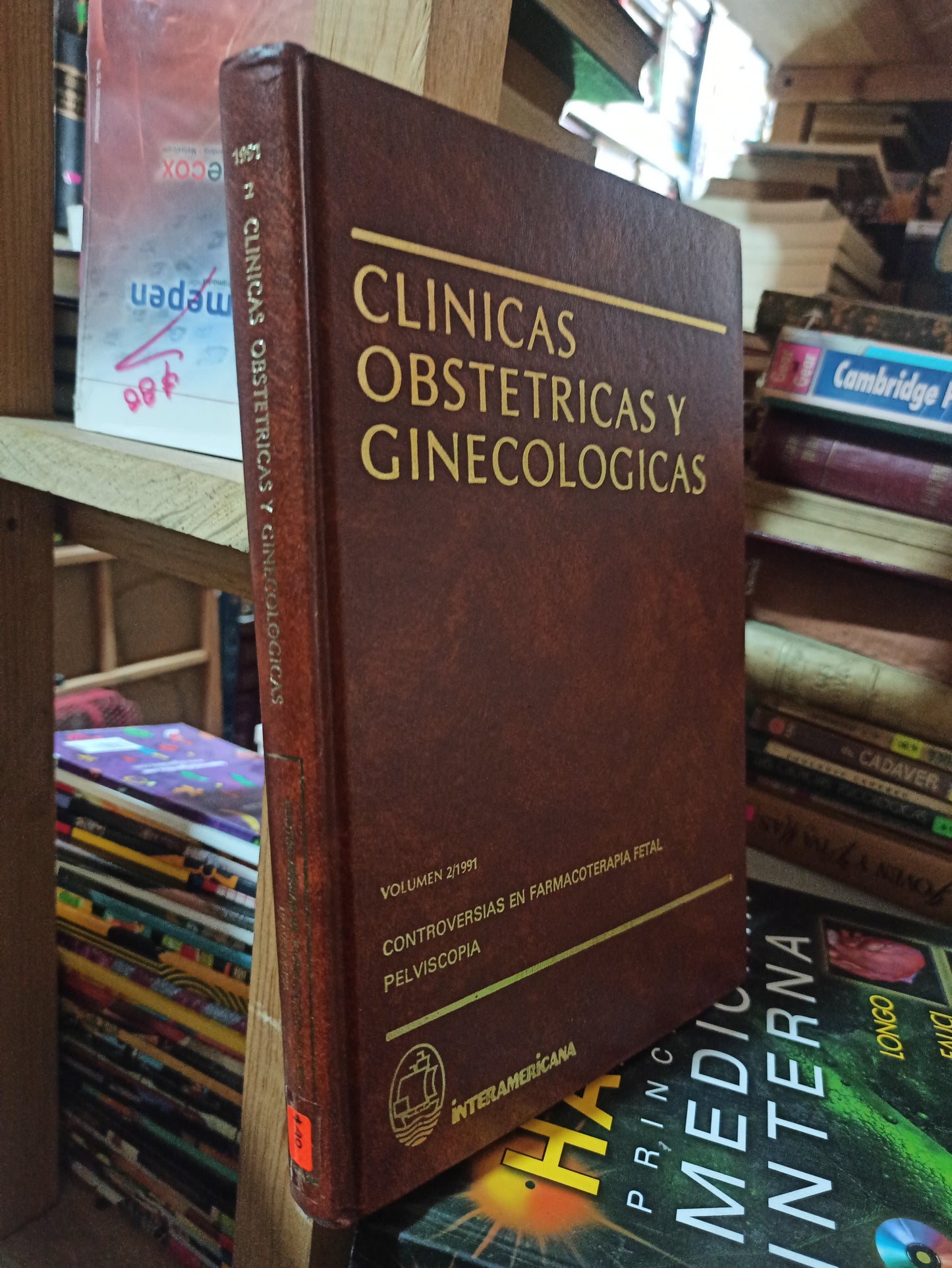 CLINICAS OBSTETRICAS Y GINECOLOGICAS CONTROVERSIAS EN FARMACOTERAPIA FETAL PELVISCOPIA POR VARIOS AUTORES USADO SALUD ALDAMA