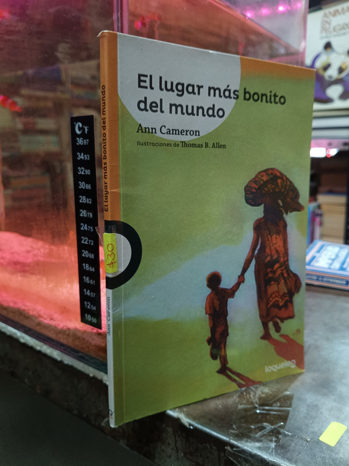 EL LUGAR MAS BONITO DEL MUNDO POR ANN CAMERON USADO INFANTIL ALDAMA