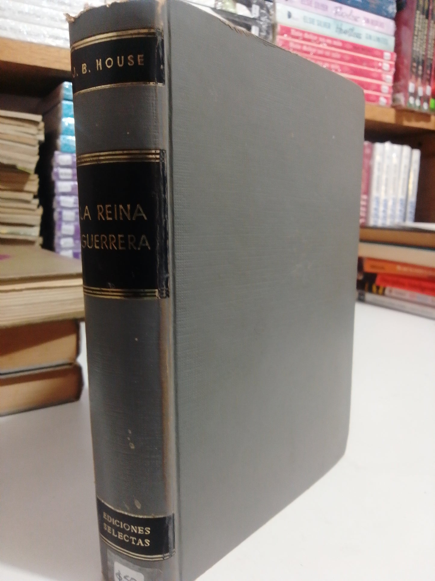 LA REINA GUERRERA POR J.B.HOUSE USADO NOVELAS JUAREZ