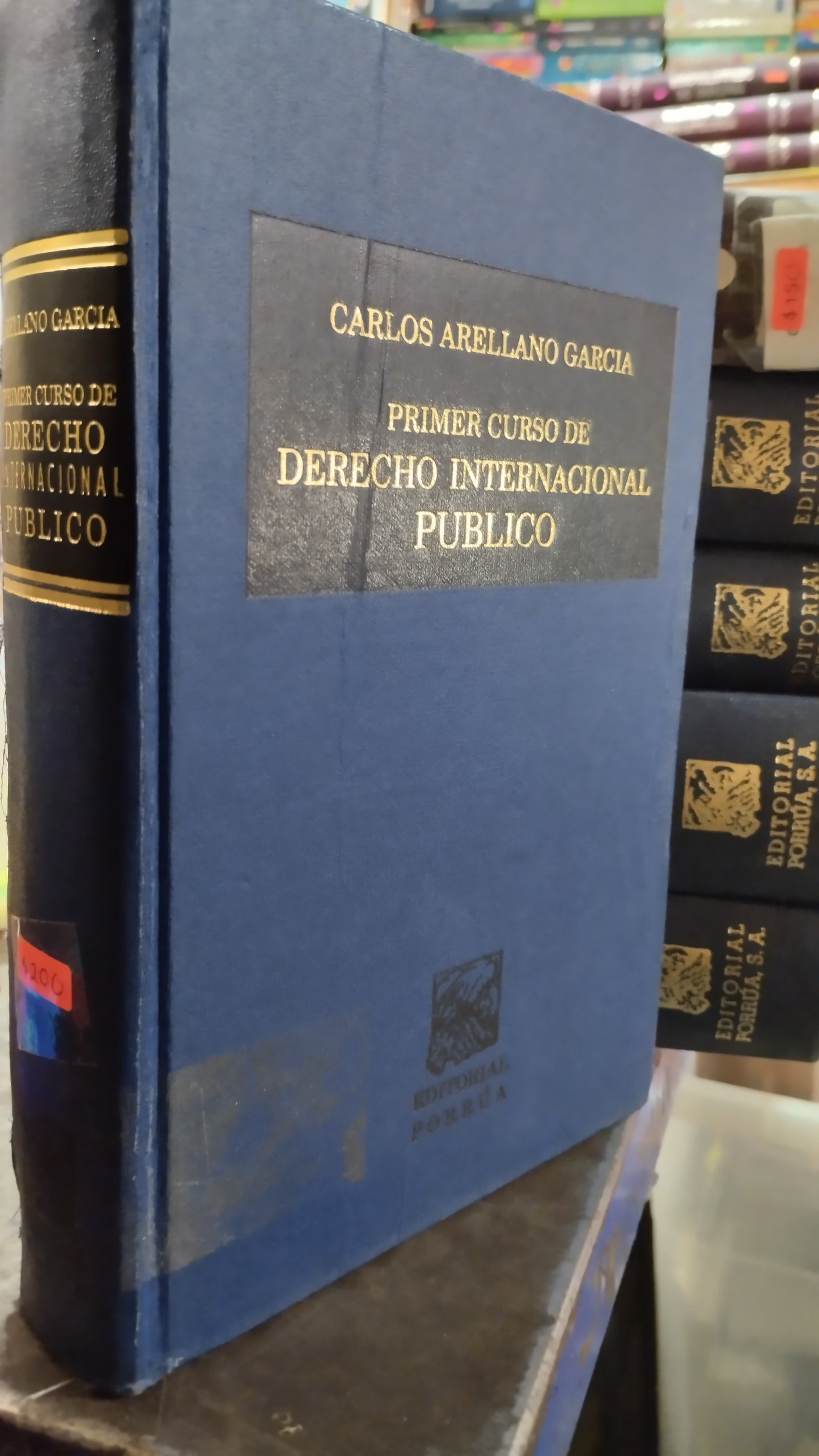 PRIMER CURSO DE DERECHO INTERNACIONAL PUBLICO POR CARLOS ARELLANO GARCIA LIBRO USADO DERECHO ALDAMA
