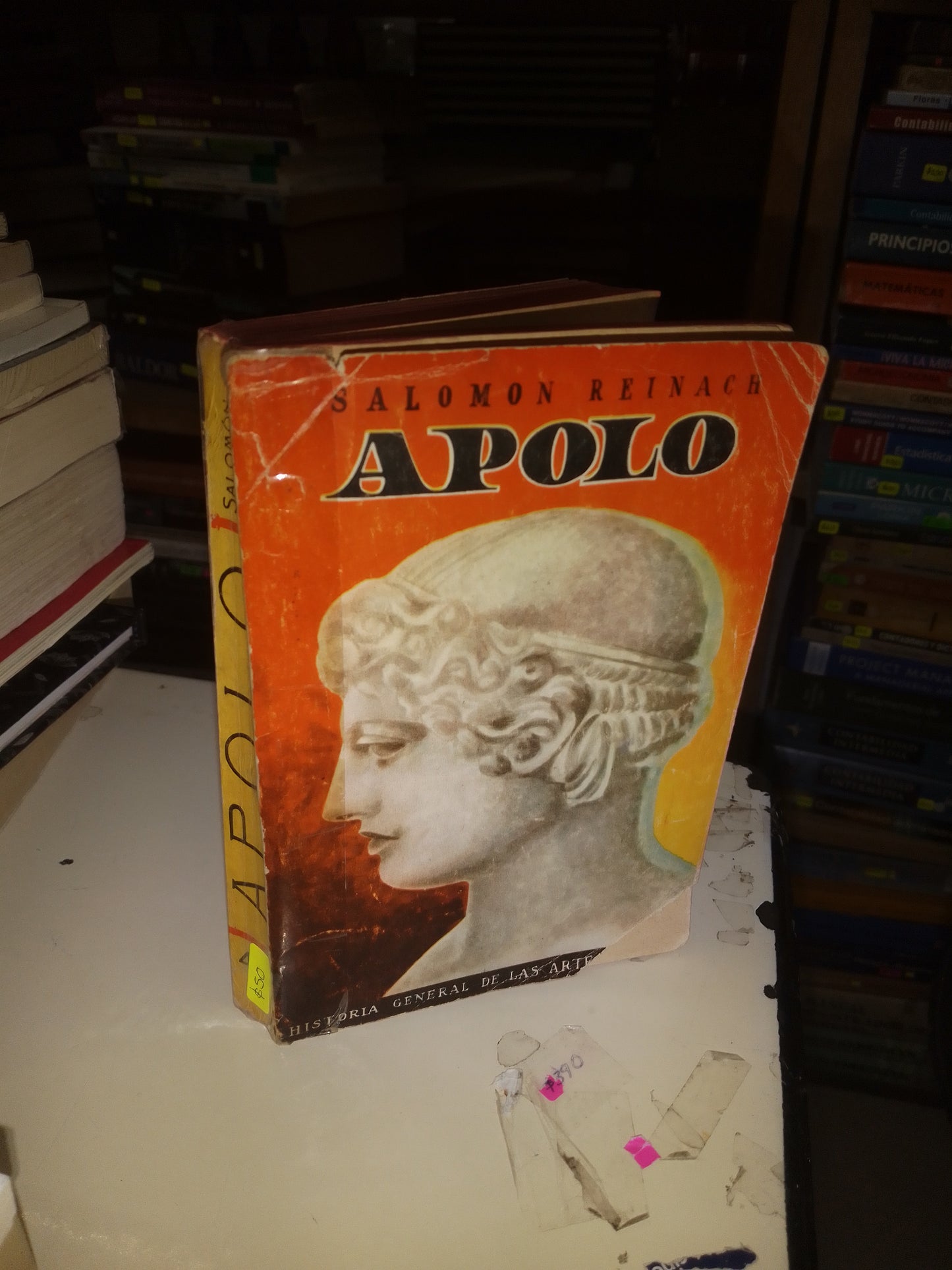 APOLO POR SALOMON REINACH USADO HISTORIA LITERARIO 207