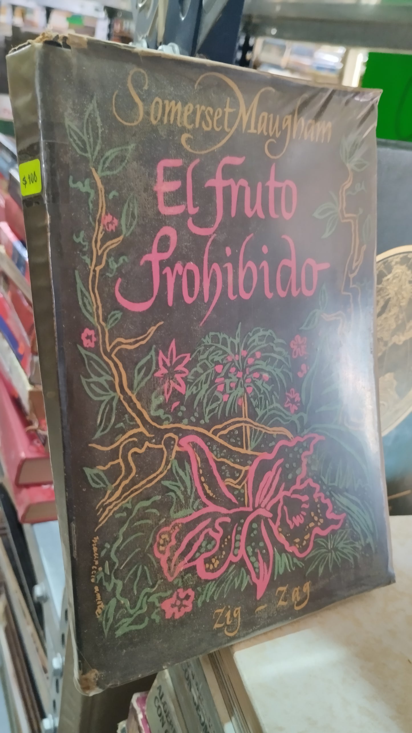 EL FRUTO PROHIBIDO POR SOMERSET MAUGHAM LIBRO USADO NOVELAS ALDAMA