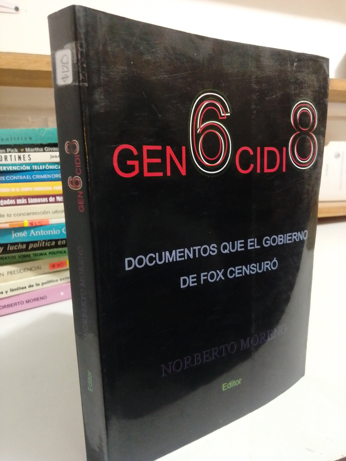 GEN 6 CIDI 8 POR NORBERTO MORENO USADO POLÍTICA JUÁREZ