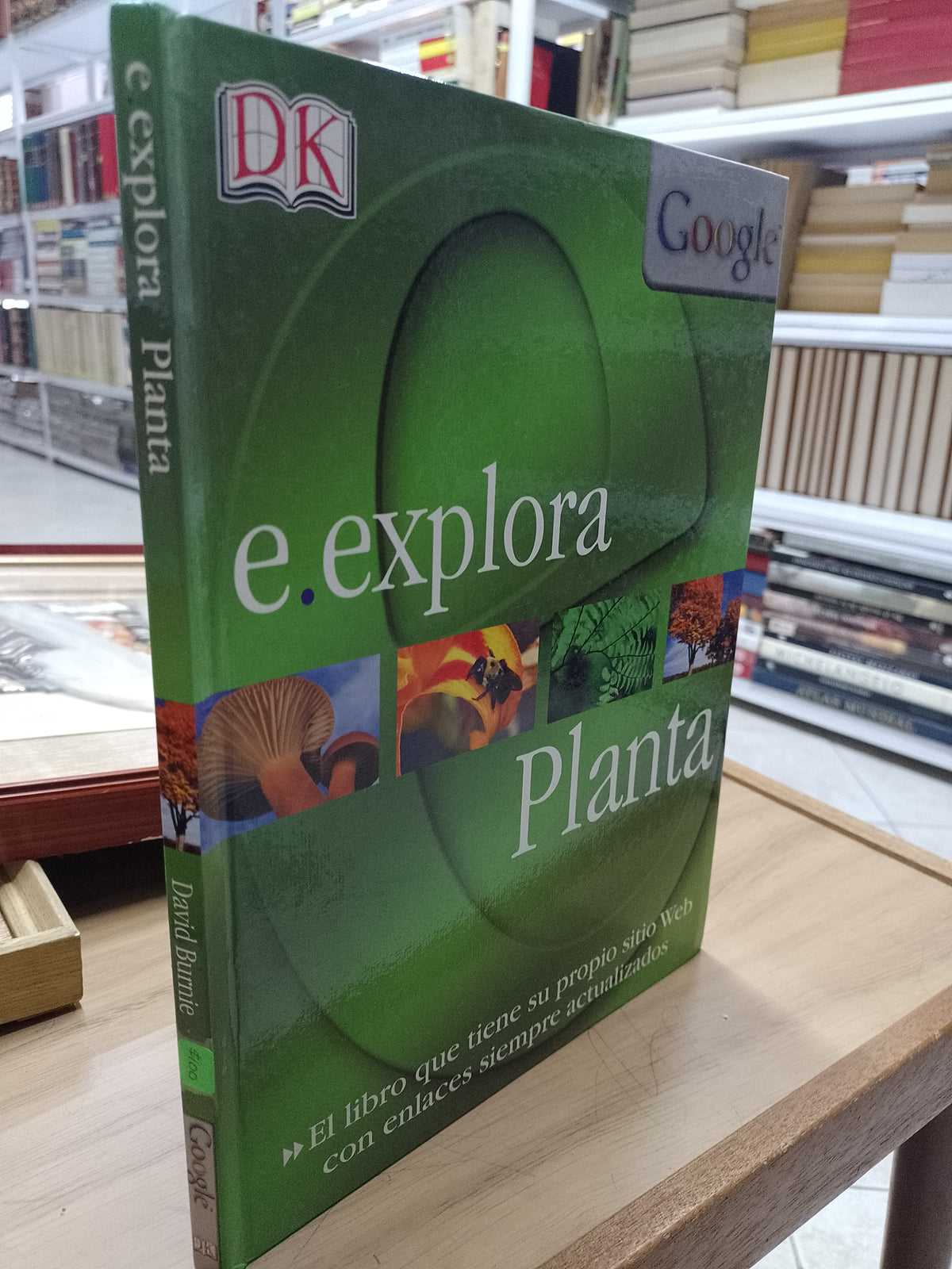 E EXPLORA PLANTA POR DAVID BURNIE USADO INFANTIL JUAREZ 515