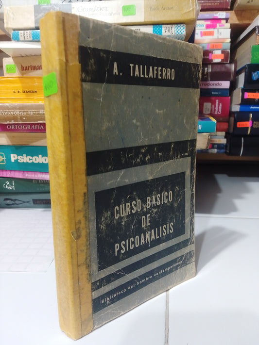 CURSO BASICO DE PSICOANALISIS POR A. TALLAFERRO USADO PSICOLOGIA JUAREZ