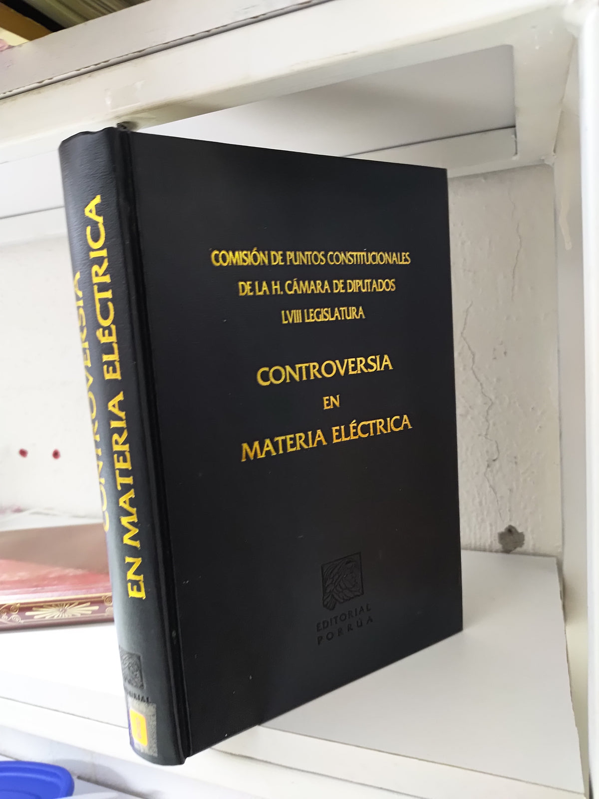 CONTROVERSIA EN MATERIA ELECTRICA POR EDITORIAL PORRUA USADO DERECHO JUAREZ 515